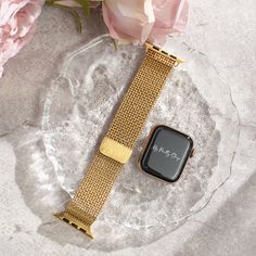 Elevate your style with the Gala Apple Watch Strap, a perfect fusion of sophistication and innovation. Crafted from premium stainless steel, this strap promises durability while exuding elegance. Its magnetic resizing feature ensures a flawless fit, effortlessly adjusting to your wrist for unparalleled comfort and security. This Strap can be adjusted with a magnet mechanism that allows to fit your wrist perfectly - Maximum length: 9.4 inch / 238mm- Minimum length: 5.3 inch / 135mm- Weight: 1.6 o Gold Minimalist Watch Accessories With Bracelet Strap, Minimalist Gold Watch Accessories With Bracelet Strap, Modern Gold Watch Band With Stainless Steel Clasp, Modern Gold Stainless Steel Watch Band, Modern Metal Watch Accessories For Gifts, Gold Metal Modern Watch Bands, Modern Gold Metal Watch Bands, Modern Gold Metal Watch Accessories, Modern Gold Apple Watch Band With Bracelet Strap