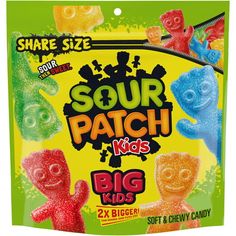 sour patch kids gummy bears