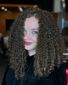 Tight Perm, Curly Hair Perm, Curly Permed Hair, Curly Half Wig, Embrace Natural Hair, Long Ponytail Hairstyles, Curly Perm