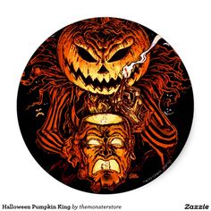 an image of halloween pumpkins by the monsters