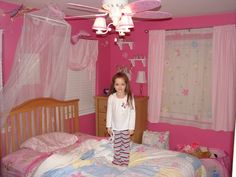 My daughters room.  There are flowers and vines on the wall that my hubby did. 2000s Childhood Aesthetic, Childhood Core, Childhood Bedroom, Childhood Aesthetic, Y2k Photos, 2000s Girl, Nostalgic Pictures