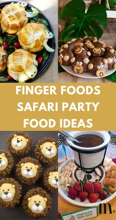 finger foods safari party food ideas