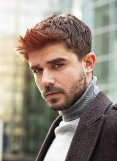 Taper Haircut Men, Davey Fisher, Hair Lookbook, Men Beards, Men's Cuts, Classic Taper