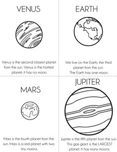 the solar system worksheet for kids to learn how to draw planets and their names