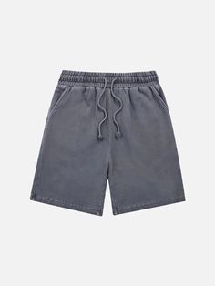 TALISHKO™ - Vintage Casual Drawstring Shorts talishko.com Streetwear Fashion Vintage, Types Of Shorts, Shorts Collection, Mens Jean Shorts, Mens Denim Shorts, Streetwear Aesthetic, Cargo Shorts Men, Vintage Casual, Streetwear Outfits