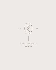 the wedding logo is shown in black and white