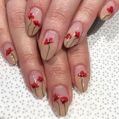 Pretty Poison, Hello Nails, Pretty Gel Nails, Flower Nail Art, Dream Nails