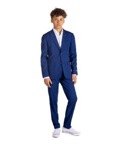 in stock Homecoming Boys Outfits 2024, Guys Homecoming Outfit Ideas, Teen Boy Wedding Guest Outfit, Teen Boy Homecoming Outfit, Homecoming For Guys, Homecoming Boys Outfits High School, Hoco Boys Outfits, Homecoming Suits For Men