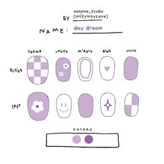 Nail Design Sketch, Nails Art Drawing, Cute Paper Nail Designs, Nail Art Designs Drawing, Nail Drawing Ideas, Paper Nail Designs, Nail Paper Design, Nail Ideas Drawings