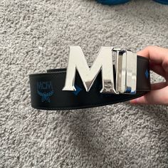 Really Good Condition Asking Best Offer Mcm Belt, Belts, Mens Accessories, Conditioner, Quick Saves, Color, Black