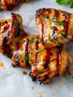 Marinated Chicken Thighs Grill, Boneless Skinless Chicken Thigh Recipes Bbq, Bbq Spice Blend, Grilled Boneless Chicken Thighs, Curried Rice Salad, Halloumi Cheese Recipes, Bbq Grilled Chicken Recipes, Grilling Recipes Ideas, Spice Blend Recipes