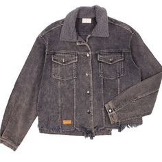 Acid Wash Jacket Ash Simply Southern, Acid Wash, Ash Color, Costume Design, Cool Outfits