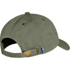 Combat stormy mountain weather with the Fjallraven Helags Cap. Fjallraven made this hat from its G-1000 fabric so you can apply Greenland Wax (sold separate) to the hat to give it a water-resistant finish. Khaki Brimmed Hat For Hiking, Cotton Brimmed Baseball Cap For Outdoor, Military Cotton Hats For Outdoor Activities, Military Style Cotton Hats For Outdoor Activities, Military Style Baseball Cap With Short Brim, Khaki Baseball Cap With Short Brim For Outdoor, Military Style Brimmed Baseball Cap For Outdoor, Khaki Travel Cap, Green Short Brim Baseball Cap For Outdoor Activities