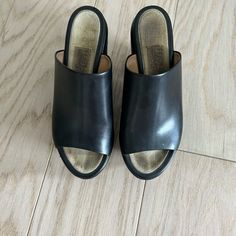 Black Leather In Good Condition. Goes W Everything! Salvatore Ferragamo Shoes, Ferragamo Shoes, Shoes Black, Black Sandals, Salvatore Ferragamo, Black Shoes, Black Leather, Sculpture, Women Shoes