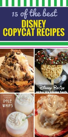 the best disney food and drink recipes