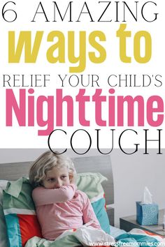 Your child can't seem to stop coughing at night? Here are the exact home remedies you need in order to help your child stop coughing at night. Easy your child nighttime coughing right away. Parenting tips for sick kids. Stop Coughing At Night, Stop Coughing, Childrens Cough, Best Cough Remedy