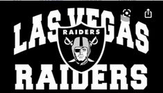 the logo for lavega's raiders football team