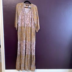 Renee C Nwt Lighter Color Than My Other Listing . With Pockets And Tie Neck Khaki Color, Neck Tie, Gray Color, Casual Outfits, Maxi Dress, Grey, Womens Dresses, Dresses, Women Shopping