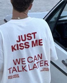 michael townsend | the naturals | jennifer lynn barnes Just Kiss Me, Diy Vetement, Aesthetic Shirts, Latest T Shirt, Unisex Tshirt, Pretty Words, Kiss Me, Fitness Inspo, Persona