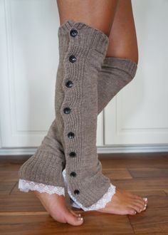 Boot Cozies: Lace and Button Leg Warmers and Boot Socks by BoottiqueInc on Etsy Ugg Boots Cheap, Ugg Boots Outlets, Boot Socks, Knee High Socks, Leg Warmers, High Socks, Ugg Boots