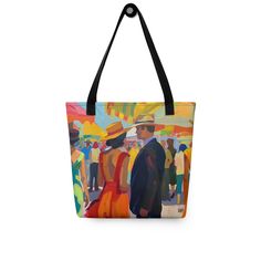 ¡Organízate con estilo con este espacioso bolso tote, ahora con ENVÍO GRATIS a España, la Unión Europea, Reino Unido, Estados Unidos y Canadá!
EL DISEÑO
Esta obra captura los vibrantes colores y la animada atmósfera de la Feria de Sevilla. Cada pincelada da vida al baile de colores, elegantes atuendos y al espíritu que define esta joya cultural.
EL BOLSO
Este bolso tote es a la vez moderno y práctico, perfecto para llevar todos tus imprescindibles con estilo y comodidad.
Está fabricado con teji Elegant Attire, Coque Iphone, Seville, Tote Bag, Color, Art