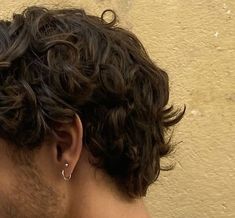 Men's Piercings, Men Haircut Curly Hair, Mullet Haircut, Mens Hairstyles Thick Hair, Wavy Hair Men, Men Haircut Styles, Haircuts For Wavy Hair, Paul Newman, Mens Haircuts Short