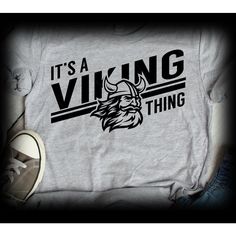 IT'S A VIKINGS THING! Community Vikings School Mascot - This shirt is perfect for every Community Vikings Fan!!! This is a custom vinyl design. You choose the color of shirt, and if you want to change the vinyl colors, you can!! When changing vinyl colors all colors must be changed together (so all yellow will have to be changed to whatever color you like, all purple, all blue, etc.). Please put any changes you want made to vinyl colors under additional information. This design is perfect for ev Viking Svg, School Tshirt Designs, School Spirit Shirts Designs, High School Mascots, Football Fan Shirts, Dallas Cowboys Shirts, School Shirt Designs, School Spirit Wear, Viking Shirt