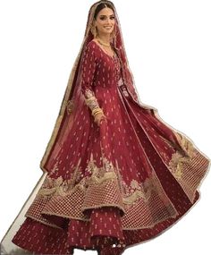 Wedding Gown Indian, Anarkali Wedding, Wedding Gowns Indian, Gown Indian, Bollywood Bridal, Bridal Dress, Anarkali, Wedding Gown, Bridal Dresses