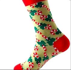 New, No Tag. Christmas Cartoon Crew Socks 1 Pair. Breathable Socks Stretch Silly Holidays, Unique Socks, Holiday Socks, Christmas Cartoon, Christmas Cartoons, Long Socks, Casual Socks, Crew Socks, Candy Cane