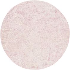 Introducing the epitome of sophistication for your living space, our splendid 6' X 6' Round area rug in a delicate Pink/Ivory palette. The serene hues of this round rug bring a soft and inviting aura to any room it adorns. Meticulously hand-tufted by skilled artisans, this rug features an intricate botanical pattern that showcases an array of gracefully overlaid leaves, whispering a story of natural elegance and tranquility. Crafted from a luxurious blend of 80% wool and 20% cotton, your feet wi Ivory Palette, Serene Bedroom, Round Area Rugs, Fine Rugs, Botanical Pattern, Wool Crafts, Cotton Rug, Round Rugs, Hand Tufted Rugs