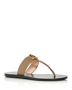 Gucci Women's Marmont Thong Sandals