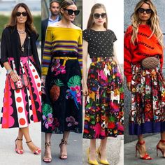 Mixing Prints Fashion, Closet Inventory, Eclectic Outfits, Print Mixing, Cold Fashion, Skirt Inspiration, Mum Fashion