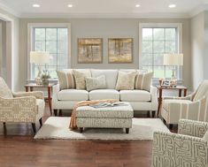 the living room is clean and ready to be used as a place for sitting or relaxing