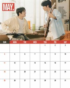 ATEEZ 2025 Season's Greetings Desk Calendar Scans