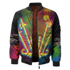 Trippy Skull, Skull Design, Make Design, Show Off, Custom Made, Bomber Jacket, Quick Saves, Design