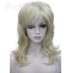 Good Quality Wigs, Bangs For Round Face, Pale Blonde, Quality Wigs, Wigs Hair, Casual Hairstyles, Straight Wig