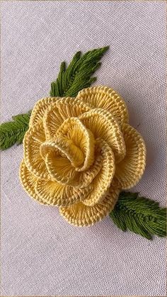 Embroidery Rose Flower, Embroidered Rose Pattern, 3d Flower Embroidery Design, 3d Rose Embroidery, Rose Flower Embroidery Designs, 3d Embroidery Designs, 3d Embroidery Flowers, Embroided Flowers