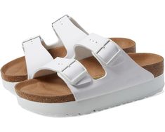 Birkenstock Papillio by Birkenstock Arizona Platform Sandal - Vegan | Zappos.com Birkenstock Papillio, Birkenstock Women, Birkenstock Arizona, Flat Sandals, Product Reviews, Platform Sandals, Birkenstock, Shoes Sandals, Arizona