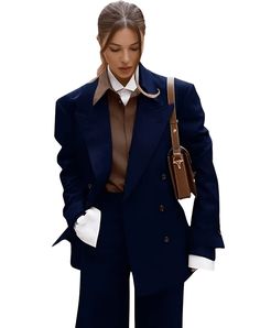 Elevate your professional look with this chic women's navy suit set at Drestiny. Enjoy free shipping and tax coverage