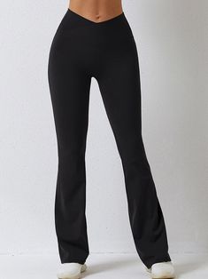 PRODUCT FEATURES: Flare Leggings Breathable.? quick-dry. moisture absorption. Wear-tested by our in-house team for the perfect fit. FABRICATION: 78% Nylon 22% Spandex Sweat-wicking technology that can remove moisture from your body BRA BODY LENGTH: S?- 108cm (42.5inch) M?- 109cm (42.9inch) L?- 110cm (43.3inch) XL-111cm(43.7inch) Breathable Stretch Yoga Pants In Elastane, Black Breathable 4-way Stretch Pants, Breathable Full Length Comfort Stretch Leggings, Breathable Comfort Stretch Full-length Leggings, Breathable Full-length Comfort Stretch Leggings, Stretch Running Bottoms, High Waist Stretch Bottoms With Go-dry, Full Length Activewear With Elastic Waistband, Breathable Elastane Yoga Pants For Running