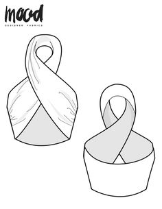 an image of a white ribbon and cupcake