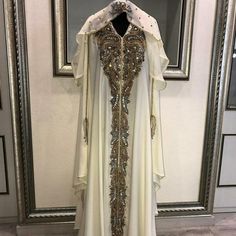 Luxurious Kaftan Dresses Dressy Kaftans, Hebrew Clothing, Kaftan Dresses, Nikkah Dress, Kaftan Dress, Colorful Dresses, Color White, Maxi Dress, Womens Dresses