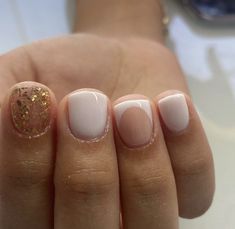 Short Nails Color, Fly Nail Designs, Cookies Nails, Precious Nails, Spirit Fingers, Natural Gel Nails, Acrylic Overlay, Real Nails