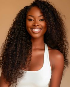 Our Brazilian Deep Wave hair bundle deals from the Nikki Smith Hair Collection provide full, thick natural-looking waves that are cuticle aligned for quality and minimal shedding. 100% human hair, these bundles are sure to deliver maximum satisfaction, and with our fast 2-3 day shipping, you'll have your desired look in no time. Lengths: 10" - 30" Wefts: Machine Double Stitch Style: 10A Deep Wave / 1 Year Or More With Proper Care Bundles: Three Per Bundle Deal Weight: Per Bundle - 100 grams / 3. Natural Looking Weave Black Women, Black Women Chocolate Brown Hair, Loose Deep Wave Sew In, Afrolatina Hairstyles, Black Brazilian Woman, Loose Deep Wave Weave Sew Ins, Curly Weave Hairstyles Sew In, Deep Wave Sew In With Closure, Wet And Wavy Sew In