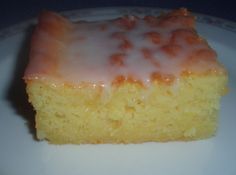 a piece of cake sitting on top of a white plate