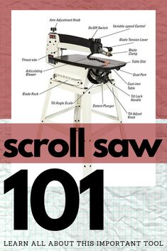 an instruction manual for the scroll saw 1011 learn all about this important tool and how to use it