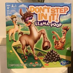 the game don't step in it llama poop is on sale for $ 3 99