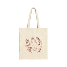 This 100% cotton bag comes in one size - 15" x 16"- perfect for everyday wear. The bag features 20" handles (made from the same canvas), making it easy to carry even with a week's worth of shopping. .: 100% cotton canvas .: Available in natural color only .: Heavy fabric (12 oz/yd² (406.9 g/m .: Sewn-in label Cotton Tote Bag, Horse Lover, Cotton Bag, Cotton Tote Bags, Sew-in Labels, Natural Cotton, Cotton Canvas, Selling On Etsy, Sell On Etsy