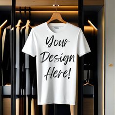 "Gildan 5000 White Tee Shirt Mockup, Tshirt Mock Up Set, T-shirt Mockups, White Shirt Mock Up, Blank Tee, Custom Shirts, Template For Canva  White Tee Shirt Mockup Image for your designs. Use these mock ups to showcase your designs, just add your image or text! These mockups are the perfect supplemental tool for your Printify/Print on Demand products. Easy to edit images in Canva or your preferred photo editing tool!  **DISCLAIMER** THIS IS NOT A PHYSICAL PRODUCT. THIS IS A DIGITAL PRODUCT ONLY. Short Sleeve Graphic Tee With Printing, White Cotton T-shirt With Printing, Graphic Tee Shirt With Crew Neck, White Short Sleeve Sublimation Design Printing, Custom Print Short Sleeve T-shirt, White Short Sleeve Shirt With Custom Print, Printed Crew Neck Shirt, White Cotton Shirt With Printing, White Printed Cotton Shirt