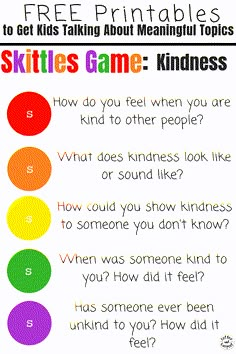 a poster with the words skittles game on it